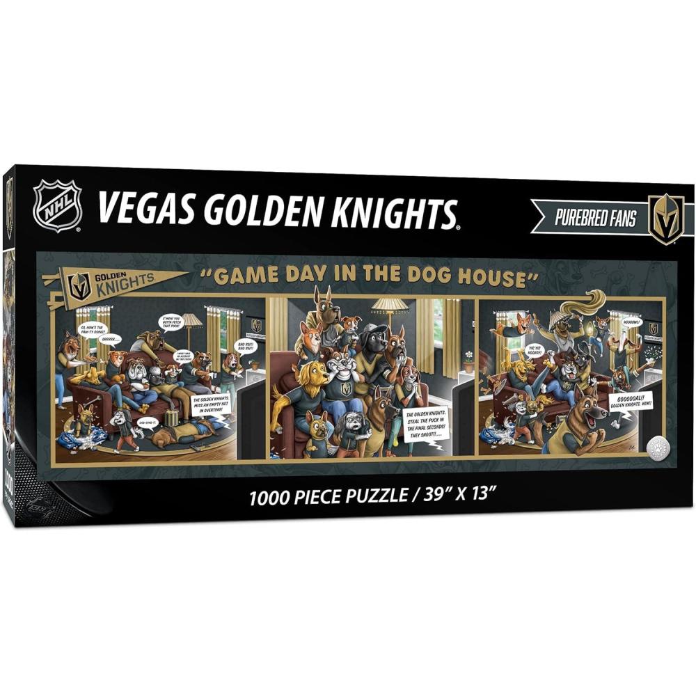 imageYouTheFan NHL Game Day in The Dog House 1000pc PuzzleVegas Golden Knights