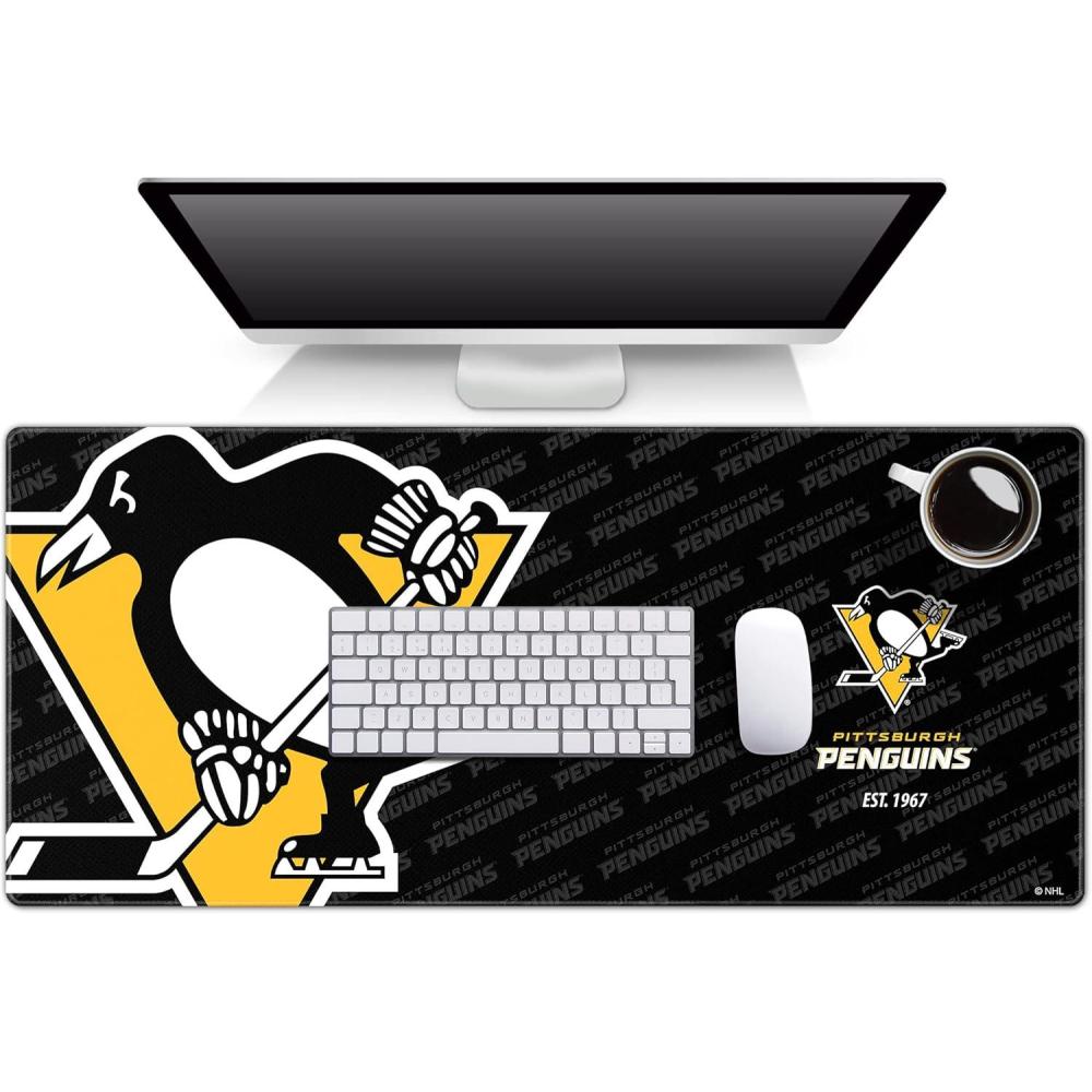 imageYouTheFan NHL Logo Series Desk PadPittsburgh Penguins