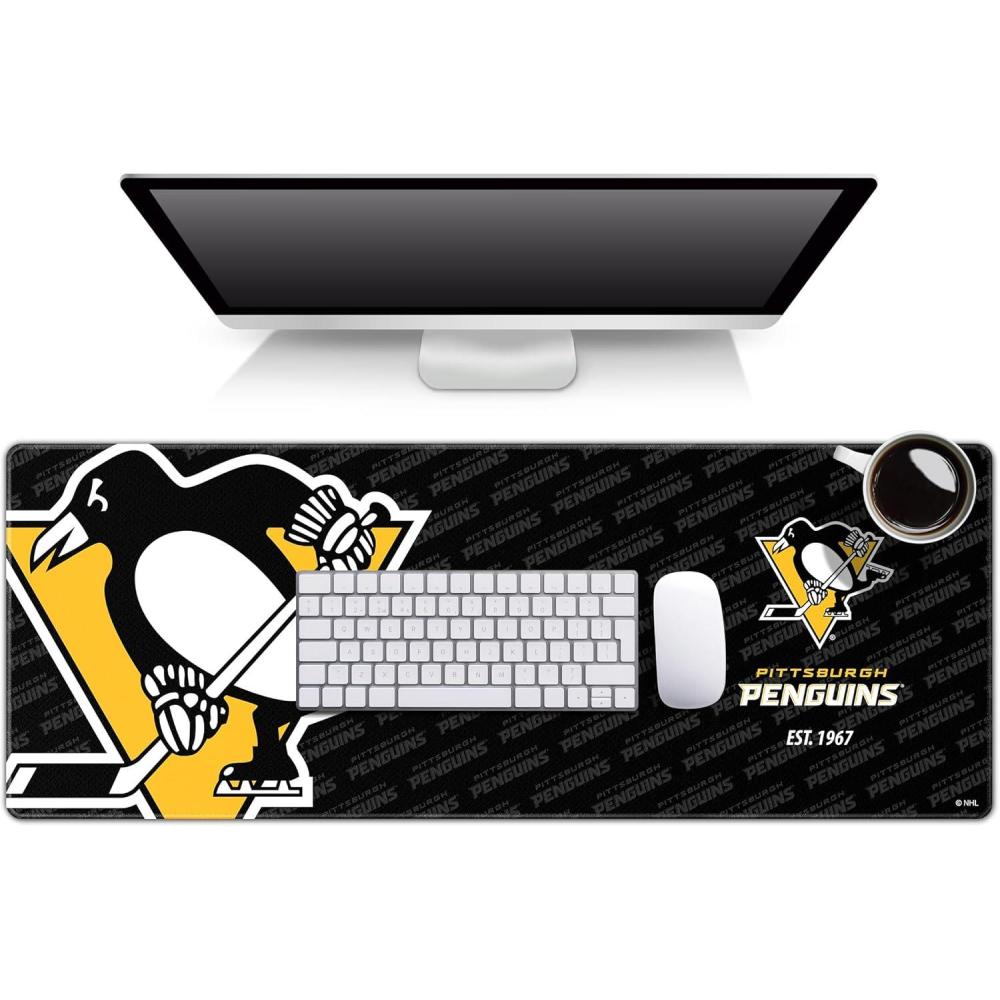 imageYouTheFan NHL Pittsburgh Penguins Logo Series Desk Pad SMU