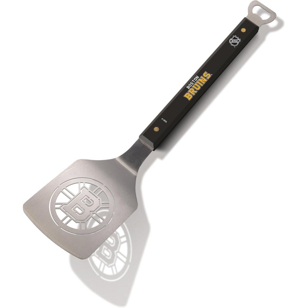 imageYouTheFan NHL Spirit Series Sportula Stainless Steel Grilling SpatulaBoston Bruins