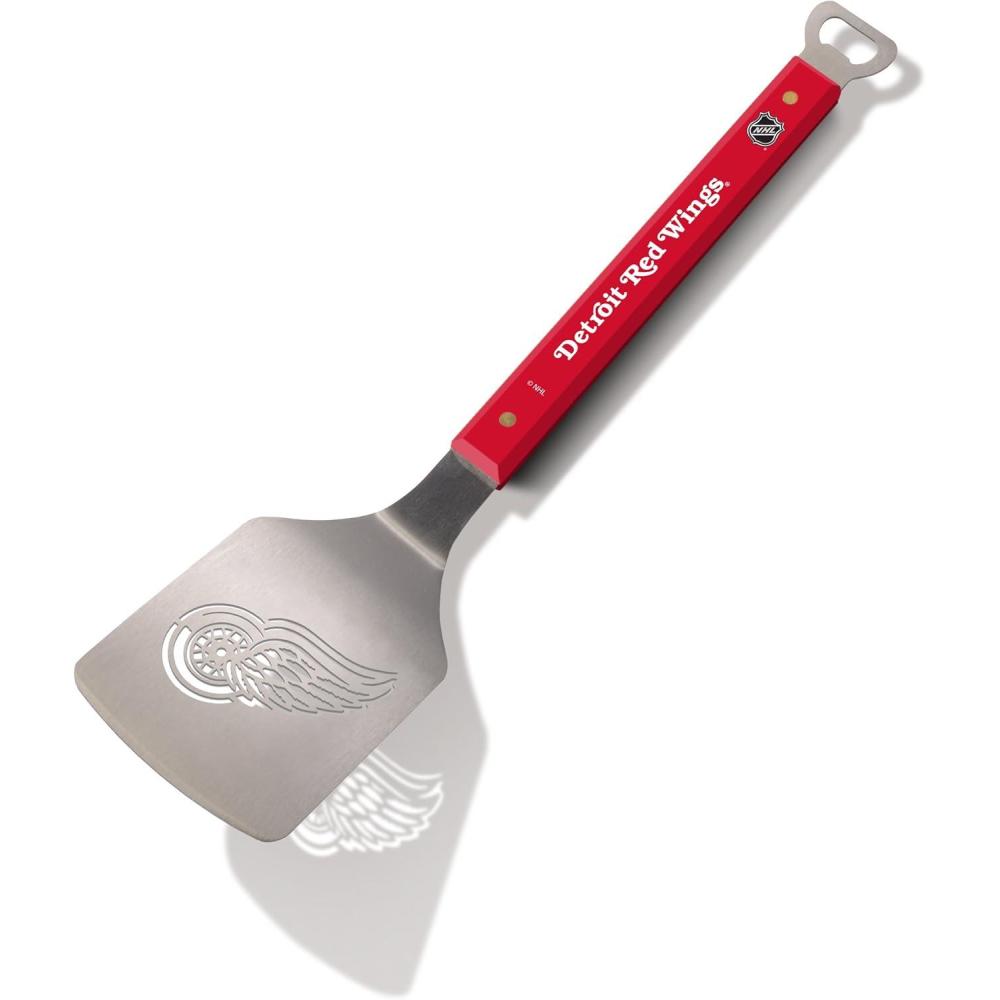 imageYouTheFan NHL Spirit Series Sportula Stainless Steel Grilling SpatulaDetroit Red Wings