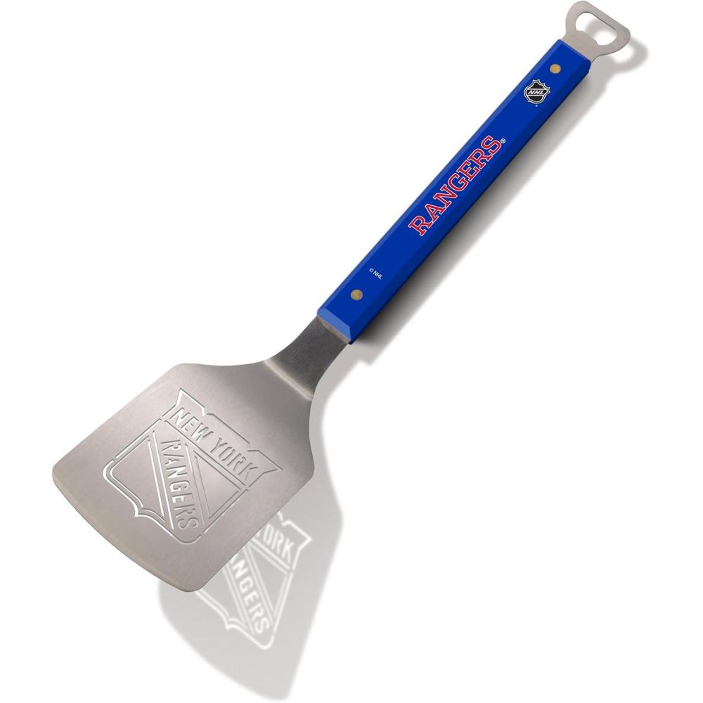 imageYouTheFan NHL Spirit Series Sportula Stainless Steel Grilling SpatulaNew York Rangers
