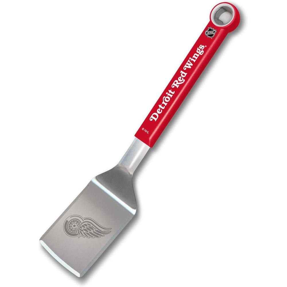 imageYouTheFan NHL Stainless Steel BBQ Spatula with Bottle OpenerDetroit Red Wings