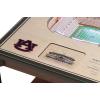 YouTheFan NCAA 25-Layer StadiumView Lighted End Table(Auburn Tigers)
