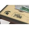 YouTheFan NCAA 25-Layer StadiumView Lighted End Table(Michigan State Spartans)