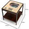 YouTheFan NCAA 25-Layer StadiumView Lighted End Table(Purdue Boilermakers FB)