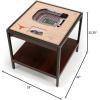 YouTheFan NCAA 25-Layer StadiumView Lighted End Table(Texas Longhorns)