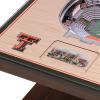 YouTheFan NCAA 25-Layer StadiumView Lighted End Table(Texas Tech Red Raiders FB)
