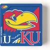 YouTheFan NCAA 3D Logo Series Magnet(Kansas Jayhawks)