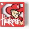 YouTheFan NCAA 3D Logo Series Magnet(Nebraska Cornhuskers)