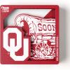 YouTheFan NCAA 3D Logo Series Magnet(Oklahoma Sooners)
