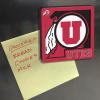 YouTheFan NCAA 3D Logo Series Magnet(Utah Utes)