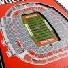 YouTheFan NCAA 3D StadiumView 8×32 Banner(NC State Wolfpack)