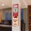 YouTheFan NCAA 3D StadiumView 8×32 Banner(Virginia Tech Hokies)
