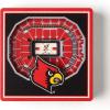 YouTheFan NCAA 3D StadiumView Magnet(Louisville Cardinals)