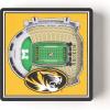 YouTheFan NCAA 3D StadiumView Magnet(Missouri Tigers)