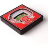 YouTheFan NCAA 3D StadiumView Magnet(NC State Wolfpack)