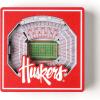 YouTheFan NCAA 3D StadiumView Magnet(Nebraska Cornhuskers)