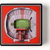 YouTheFan NCAA 3D StadiumView Magnet(Texas Tech Red Raiders)