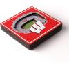 YouTheFan NCAA 3D StadiumView Magnet(Wisconsin Badgers)