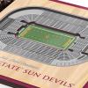 YouTheFan NCAA 3D StadiumView Picture Frame(Arizona State Sun Devils)