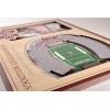 YouTheFan NCAA 3D StadiumView Picture Frame(Mississippi State Bulldogs)
