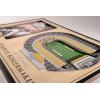 YouTheFan NCAA 3D StadiumView Picture Frame(Purdue Boilermakers FB)
