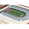 YouTheFan NCAA 3D StadiumView Picture Frame(Washington State Cougars)