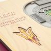 YouTheFan NCAA Alabama Crimson Tide 5-Layer StadiumView 3D Wall Art – Bryant-Denny Stadium(Arizona State Sun Devils)