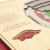 YouTheFan NCAA Alabama Crimson Tide 5-Layer StadiumView 3D Wall Art – Bryant-Denny Stadium(Arkansas Razorbacks)
