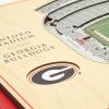 YouTheFan NCAA Alabama Crimson Tide 5-Layer StadiumView 3D Wall Art – Bryant-Denny Stadium(Georgia Bulldogs)