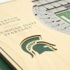 YouTheFan NCAA Alabama Crimson Tide 5-Layer StadiumView 3D Wall Art – Bryant-Denny Stadium(Michigan State Spartans)
