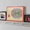 YouTheFan NCAA Alabama Crimson Tide 5-Layer StadiumView 3D Wall Art – Bryant-Denny Stadium(NC State Wolfpack)