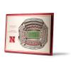 YouTheFan NCAA Alabama Crimson Tide 5-Layer StadiumView 3D Wall Art – Bryant-Denny Stadium(Nebraska Cornhuskers)