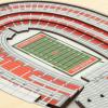 YouTheFan NCAA Alabama Crimson Tide 5-Layer StadiumView 3D Wall Art – Bryant-Denny Stadium(Ohio State Buckeyes)