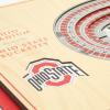 YouTheFan NCAA Alabama Crimson Tide 5-Layer StadiumView 3D Wall Art – Bryant-Denny Stadium(Ohio State Buckeyes)