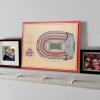 YouTheFan NCAA Alabama Crimson Tide 5-Layer StadiumView 3D Wall Art – Bryant-Denny Stadium(Ohio State Buckeyes)