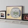 YouTheFan NCAA Alabama Crimson Tide 5-Layer StadiumView 3D Wall Art – Bryant-Denny Stadium(Penn State Nittany Lions)