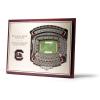 YouTheFan NCAA Alabama Crimson Tide 5-Layer StadiumView 3D Wall Art – Bryant-Denny Stadium(South Carolina Gamecocks)