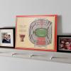 YouTheFan NCAA Alabama Crimson Tide 5-Layer StadiumView 3D Wall Art – Bryant-Denny Stadium(Texas Tech Red Raiders FB)