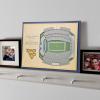 YouTheFan NCAA Alabama Crimson Tide 5-Layer StadiumView 3D Wall Art – Bryant-Denny Stadium(West Virginia Mountaineers)