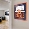 YouTheFan NCAA Arizona State Sun Devils Slogan Series 3D Wall Art(Auburn Tigers)