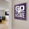 YouTheFan NCAA Arizona State Sun Devils Slogan Series 3D Wall Art(Kansas State Wildcats)