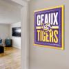 YouTheFan NCAA Arizona State Sun Devils Slogan Series 3D Wall Art(LSU Tigers)