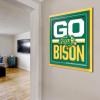 YouTheFan NCAA Arizona State Sun Devils Slogan Series 3D Wall Art(North Dakota State Bison)