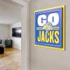 YouTheFan NCAA Arizona State Sun Devils Slogan Series 3D Wall Art(South Dakota State Jackrabbits)