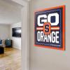 YouTheFan NCAA Arizona State Sun Devils Slogan Series 3D Wall Art(Syracuse Orange)
