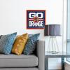 YouTheFan NCAA Arizona State Sun Devils Slogan Series 3D Wall Art(Syracuse Orange)