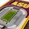YouTheFan NCAA Arkansas Razorbacks 3D Stadium 6×19 Banner – Donald W. Reynolds Razorback Stadium(Arizona State Sun Devils)