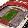 YouTheFan NCAA Arkansas Razorbacks 3D Stadium 6×19 Banner – Donald W. Reynolds Razorback Stadium(Arkansas Razorbacks)